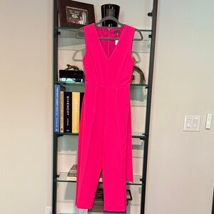 Vince Camuto Pink Cropped Jumpsuit